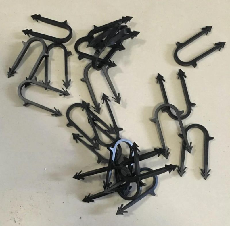 Plastic Clip Nails for Fixing Underfloor Heating Pipes