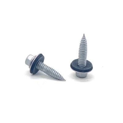 Stainless Steel SS304 SS316 Ss410 Hex Flange Head Roofing Screw Bi-Metal Screw Self Drilling Screw/Self Tapping Screw