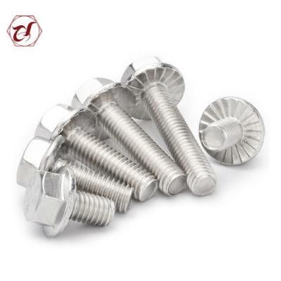 Full Thread Stainless Steel 304 Machine Fasteners Flange Bolt