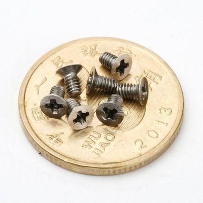 Mini CD Pattern Stainless Steel Countersunk Flat Head Phillips Screw