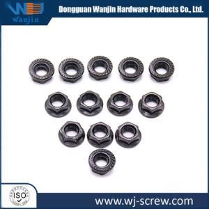 Zinc Bolt Hex Flange Threaded Round Nuts