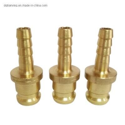 Water Coupling Hose Barb Brass Pneumatic Fitting for Cooling System