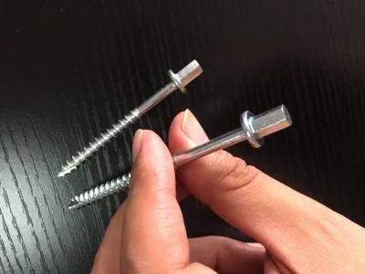 Customized Special Long Hex Head Screw Tapping Screw Zinc Plated