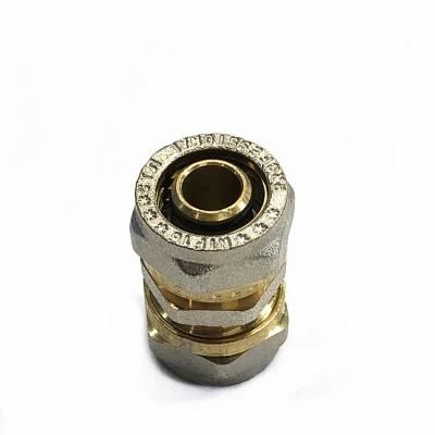 16 X 16 mm Brass Compression Coupling Fitting