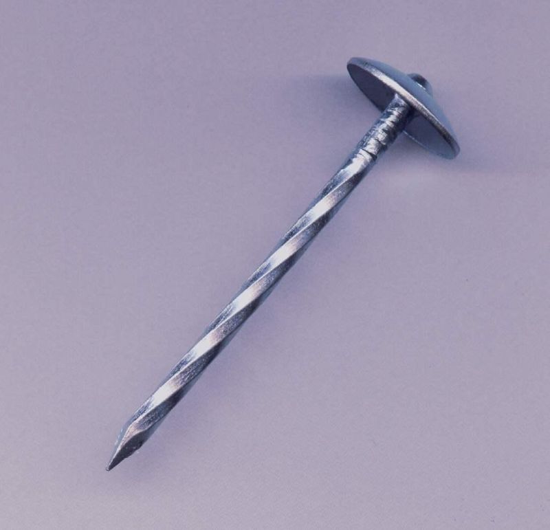 Factory Supply Galvanized Roofing Sheet Nails Hot Sale Twisted Shank Umbrella Head Roofing Nails