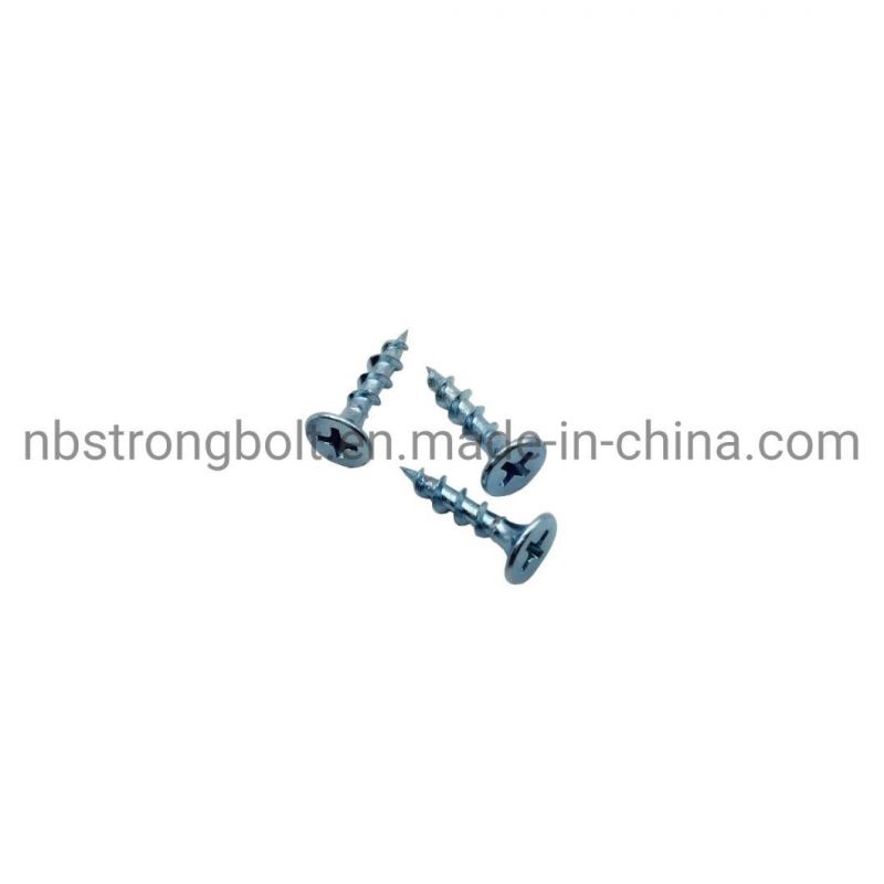 Phil Bugle HD Coarse Thread Drywall Screw Zinc Plated #8X2.1/2"