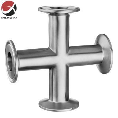 Polished Lost Wax Casting Stainless Steel Water/Oil/Gas Pipe Sanitary Tube Pipe Fittings