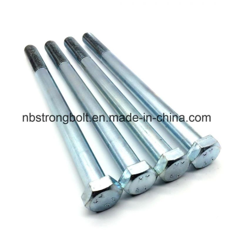 Hex Bolt DIN931 with Zinc