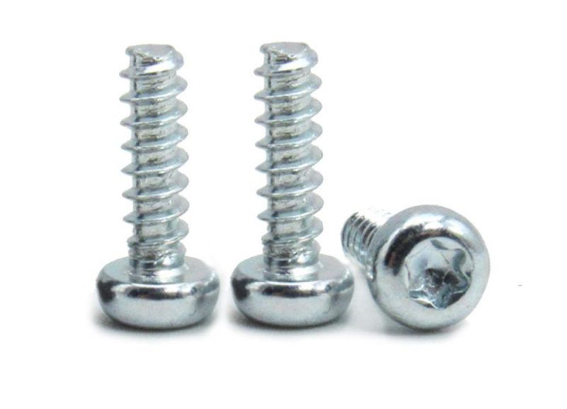 Six-Lobes Drive Pan Head Type B Self Tapping Screws/Tornillos for Plastic
