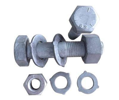 Galvanized As1252 / As1110/ As1111 Hex Bolt with Nuts and Washers