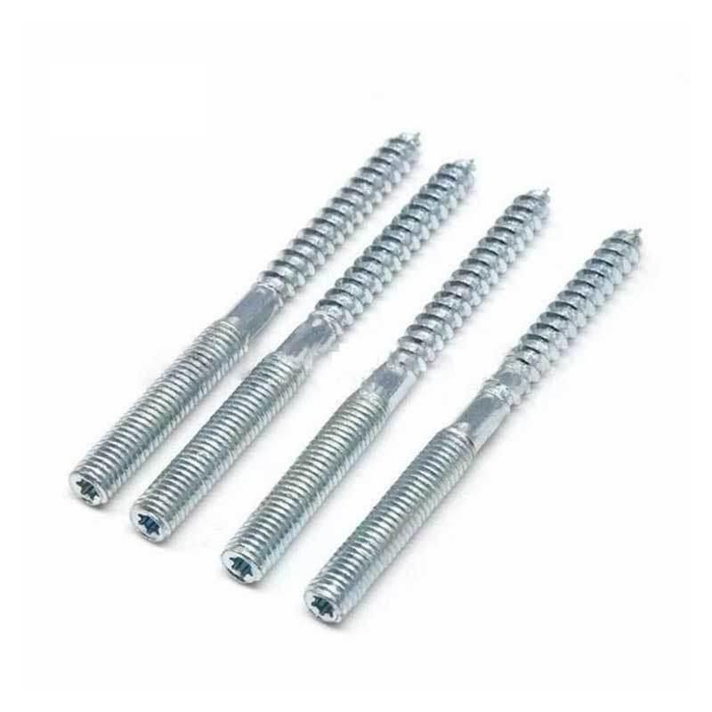 Double End Screws Hanger Bolts Self Tapping Wood Lag Screw with Torx