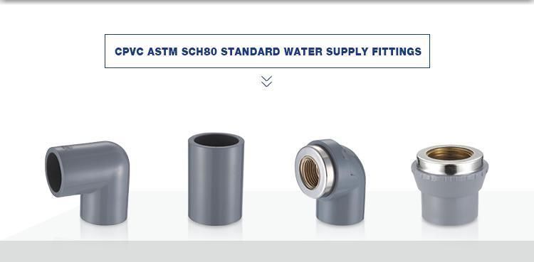 Best Price HJ DIN Standard Water Supply Ts Flange UPVC Material Pipe Fittings