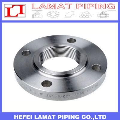 Casting/Forged Carbon/Stainless/Alloy Steel Bsp NPT Threaded/Screwed Flanges