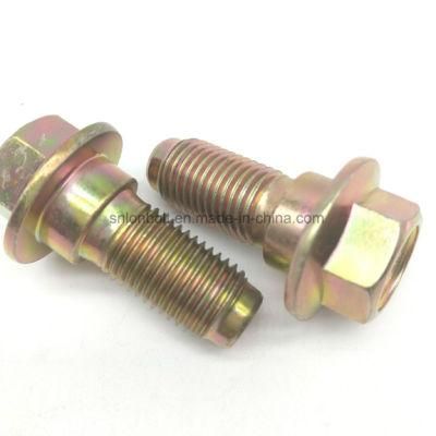 7/16-20 Seat Belt Bolt Step Screw Flange Bolt