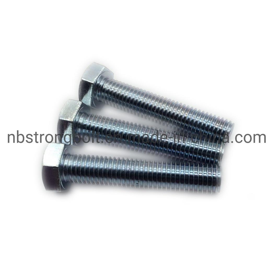 DIN931 Gr. 8.8 Hex Bolt Screw with Zp