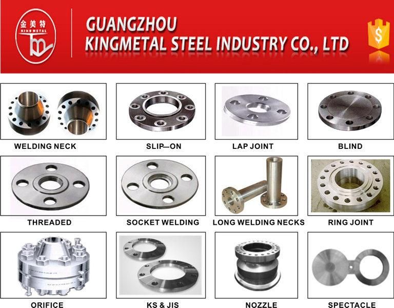Custom Carbon Steel Blue Painting Plate Flange