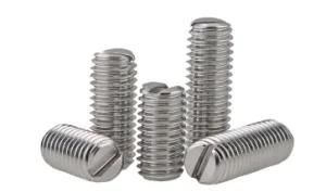 DIN438 Slotted Set Screws with Cup Point