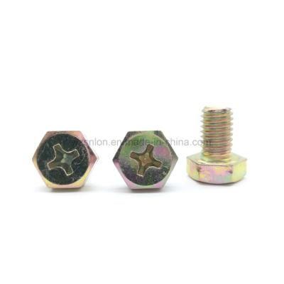 Phillip Cross Recessed Hex Bolt Hex Cap Screw