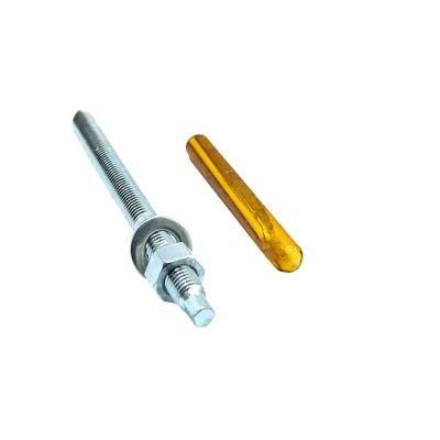 China Wholesale Fastener Hardware Carbon Steel Galvanized Chemical Anchor Bolt Expansion Bolt Chemical Screw Seedling Bolt