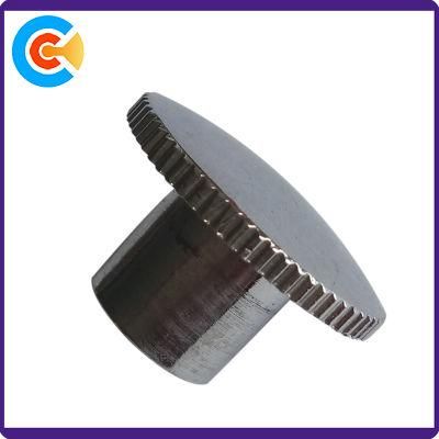 M3 Thumb Screws Truss Head Mushroom Head Knurled Screws