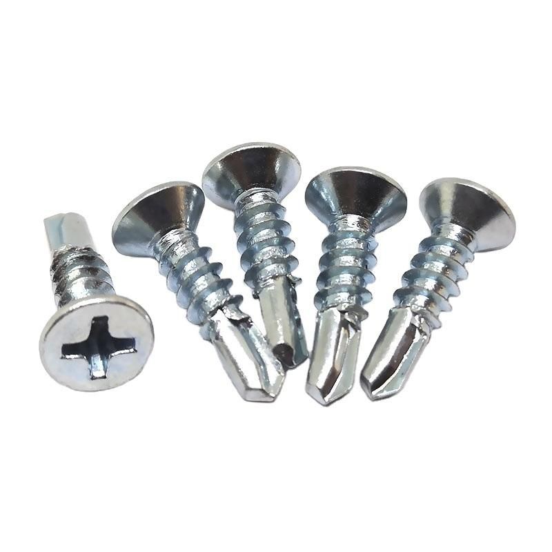 Phil Flat Head Self Drilling Screw for PVC Window Frame