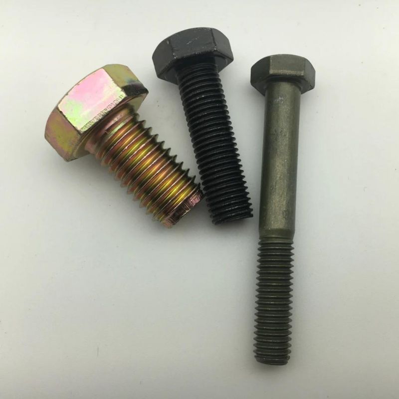 8.8 Grade Heavy Hex Bolt and Nut Galvanized with Full Thread