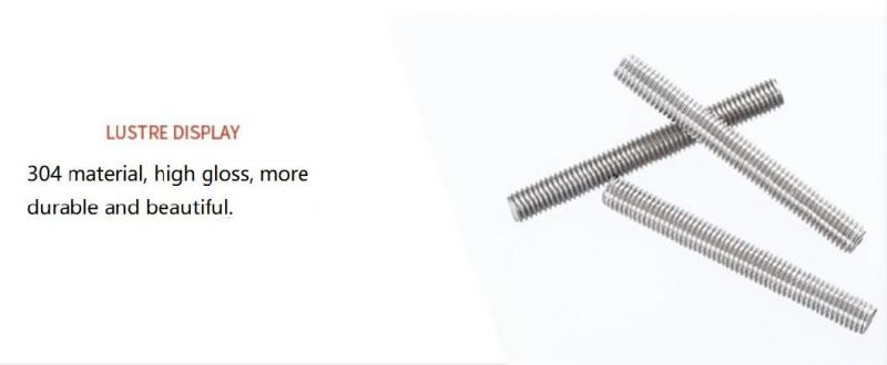 Full Thread Rod Stainless Steel 304 316 Threaded Rods