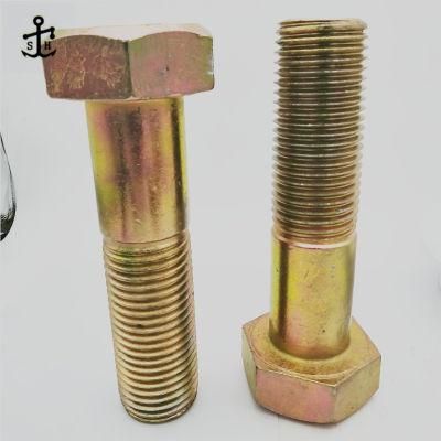 High Strength Large Diameter Steel Hex Bolt for Bridge Construction Made in China