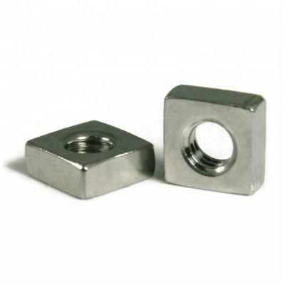 Carbon Stainless Steel High Strength Square Head Zinc Plated Nut and Bolt Stainless Steel DIN557