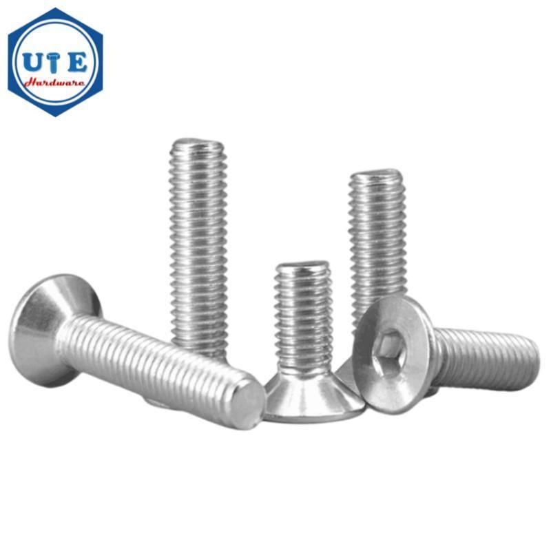 Stainless Steel SUS304/316 Hex Socket Flat Head Screw/Machine Screw