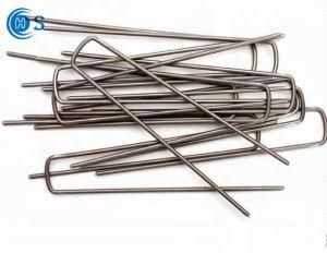 Different Specifications Galvanized Hook U Type Nails SOD Staple U Fence Staple/U Shaped Nail