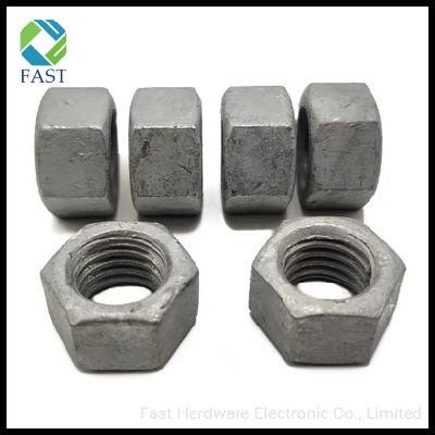 DIN934 HDG Hot DIP Galvanized Heavy Hex Nut