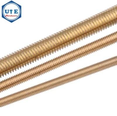 Manufacturers Wholesale H59 Full Thread Screw Rod M4 Brass Threaded Rod