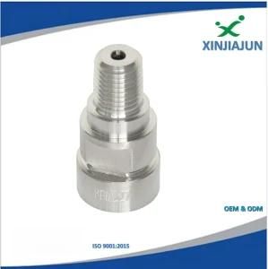 China Precision Stainless Steel/Aluminum/ Brass CNC Machining Adapter, Flange, Pipe Fitting Parts