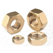 Hardware Custom Brass CNC Cap Nut Hex Nuts Connecting Nut