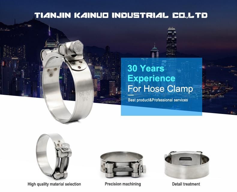 175-187mm Galvanized Iron Heavy Duty Tube Clamp, T-Bolt Hose Clamp with Single Bolt, Ear Clamp Pipe Clamp Hose Clamp Clips