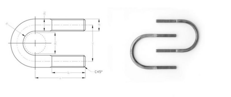 Jb/Zq 4321-1997 Bolts-Type U