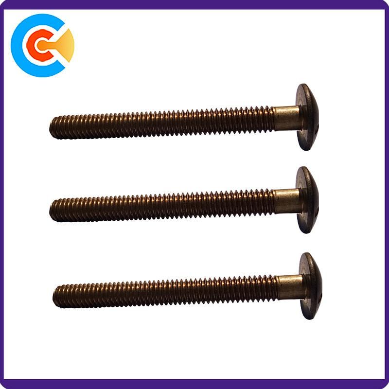 Slotted Round Head Brass Screw Copper Screw