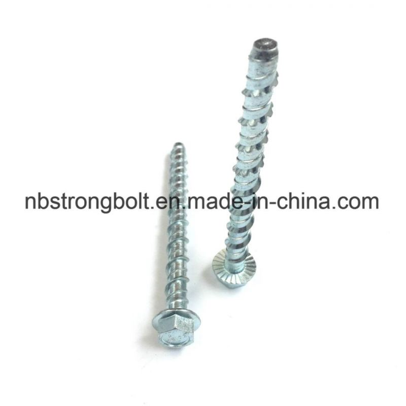 Hex Head Flange Self Drilling Screw /Self-Drilling Screw with Cut-off Tail