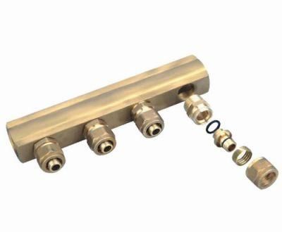 Brass Manifolds Collectors for Hot Pipe Fittings