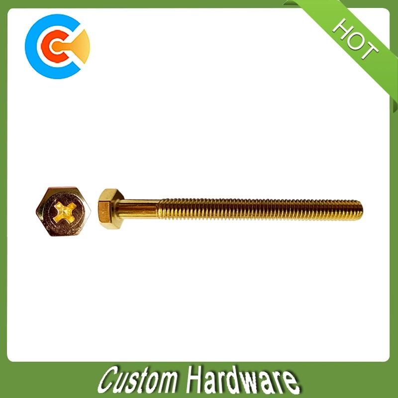 Phillips Flange Extra-Wide Hex Head Security Screws