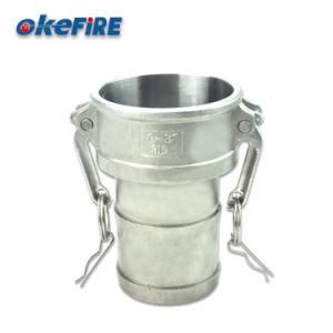 Okefire 1&quot;-8&quot; Fire Hose Quick Pipe Metal Coupling