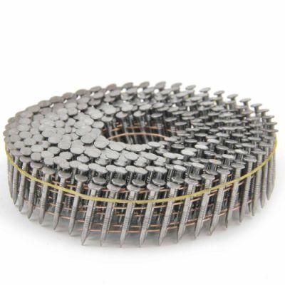 2 in. X. 099 Wire Collated Bright Screw Shank Pallet and Framing Coil Nails, 9, 000/Box