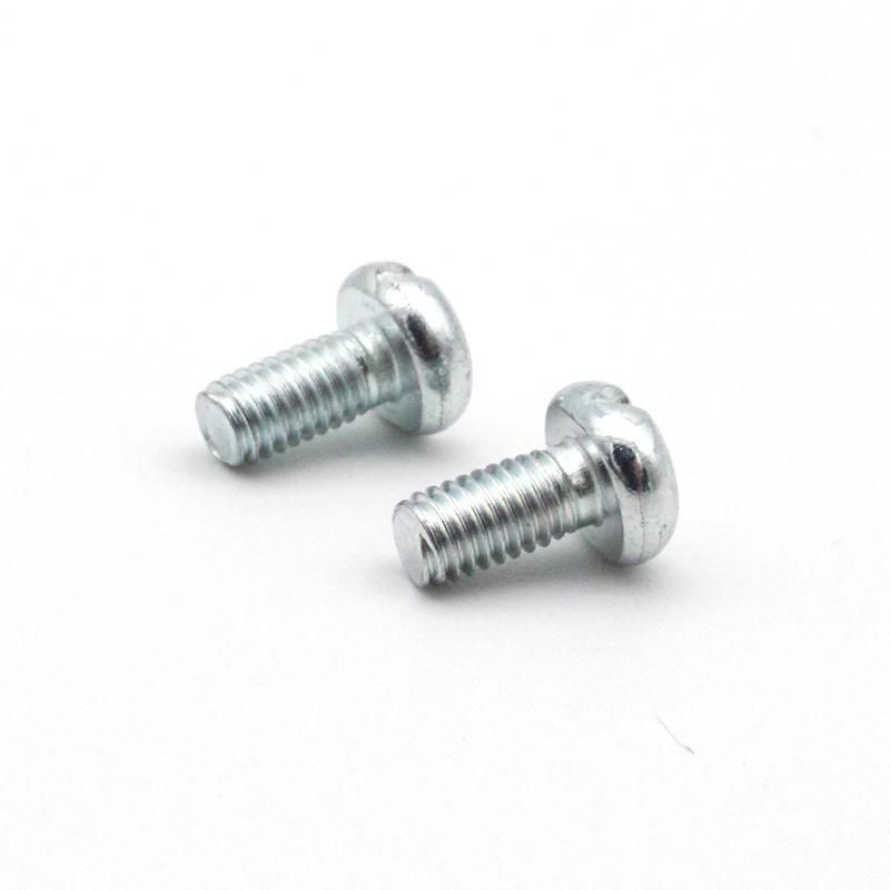 GB818 DIN7985 ANSI B18.6.3 Unc Unf Zinc Plated Slotting Pan Head Screw