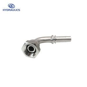 90 Degree Stainless Steel Two Piece Type Hydraulic Hose Fitting