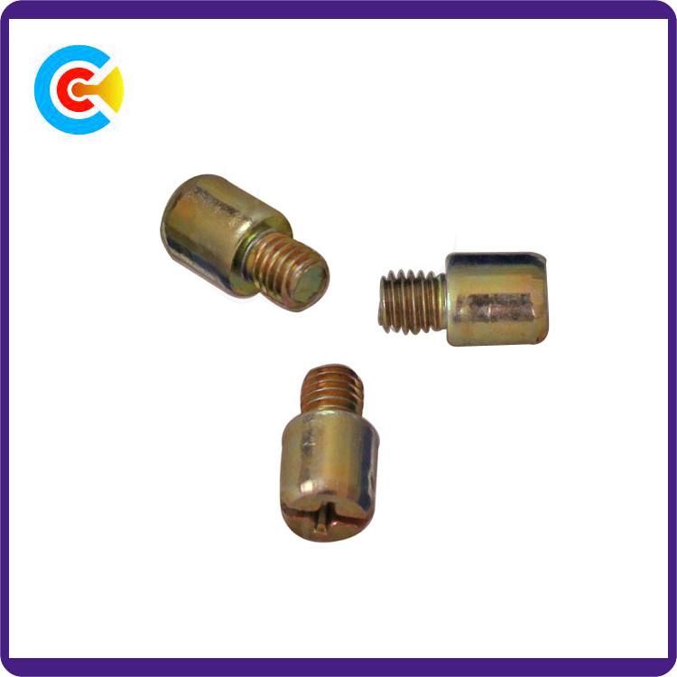 Carbon Steel Plating Color Zinc Conical Head Cross Screw