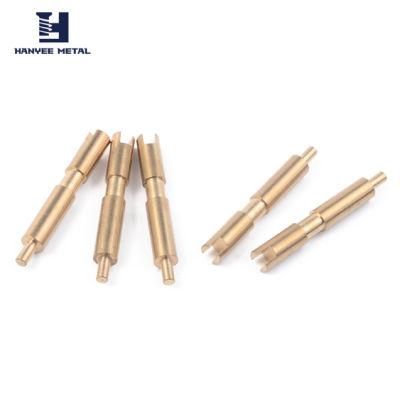 Customized Electronic Fastener CNC Grooved Contact Pin