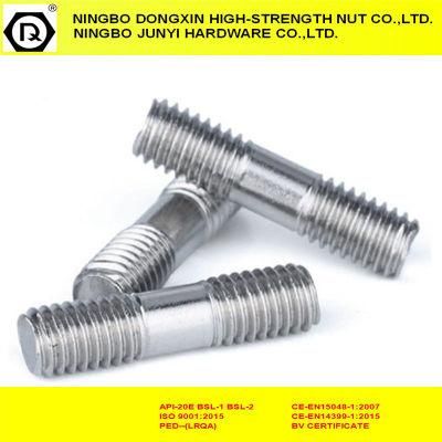 ASTM A193 B7m Zinc Fasteners Tapping End Studs