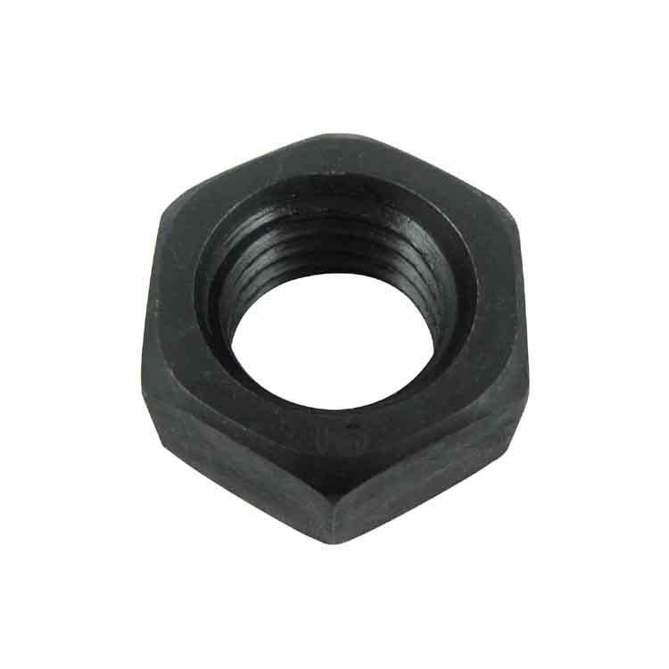 ASTM A563 Hex Finish Nut Black