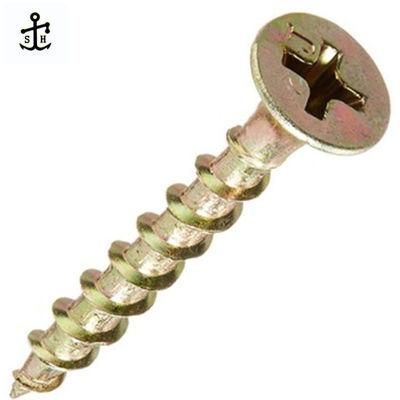Cross General Copper Brass Us Standard Construction Wood Screws Made in China
